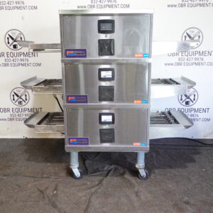 2023 MIDDLEBY MARSHALL CTX ELECTRIC TRIPLE STACK PIZZA CONVEYOR OVEN MODEL DZ33T