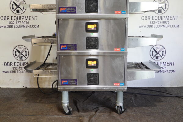 2021 MIDDLEBY MARSHALL CTX ELECTRIC TRIPLE STACK PIZZA CONVEYOR OVEN MODEL DZ33T - Image 3