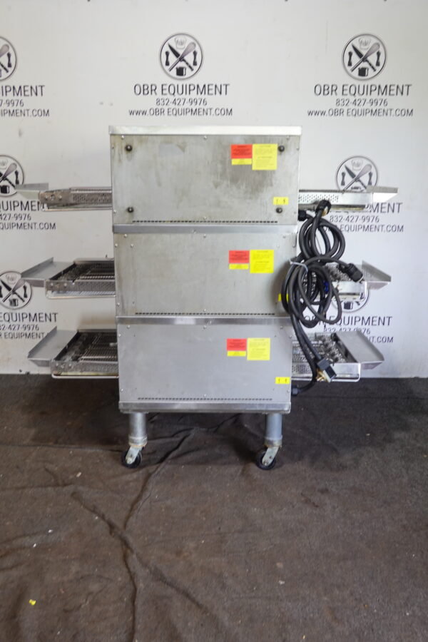 2021 MIDDLEBY MARSHALL CTX ELECTRIC TRIPLE STACK PIZZA CONVEYOR OVEN MODEL DZ33T - Image 6