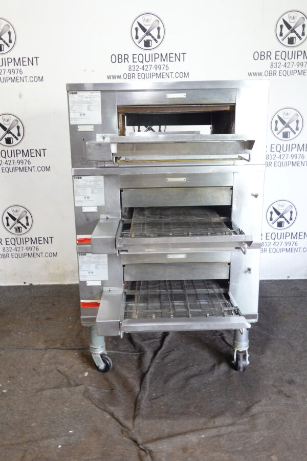 2021 MIDDLEBY MARSHALL CTX ELECTRIC TRIPLE STACK PIZZA CONVEYOR OVEN MODEL DZ33T - Image 7