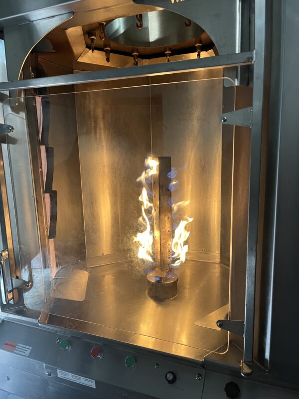 WOOD STONE NATURAL GAS VERTICAL ROTISSERIE MODEL WS-GVR-10-NG (10- SPIT’S MODEL) - Image 4