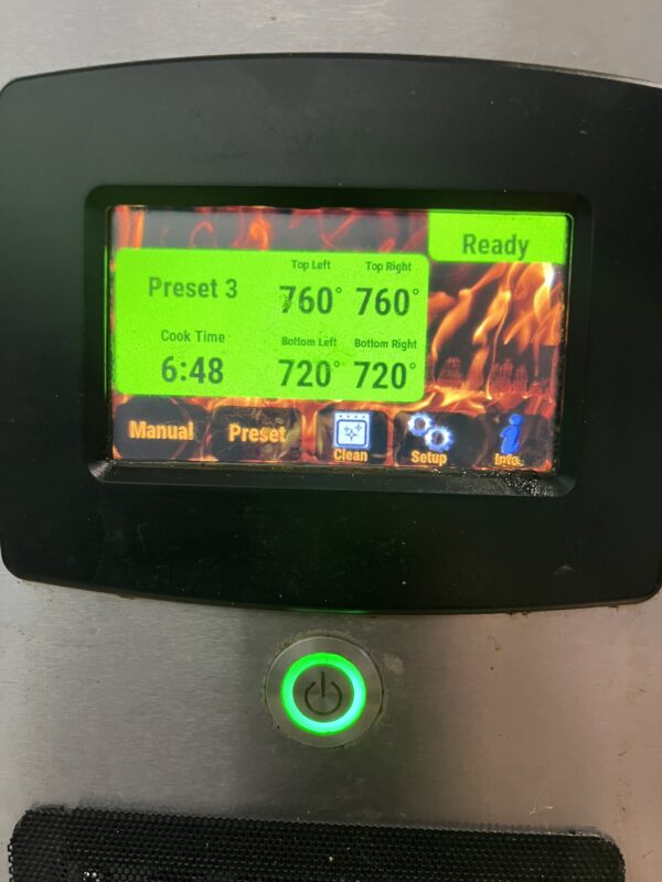 2022 MIDDLEBY MARSHALL CTX ELECTRIC TRIPLE STACK PIZZA CONVEYOR OVEN MODEL DZ33T - Image 3