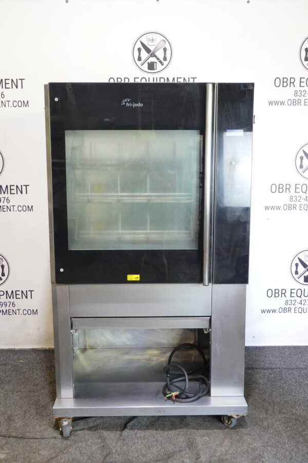 FRI-JADO ELECTRIC SINGLE STACK ROTISSERIE MODEL TDR7+P (CAPACITY OF 40 CHICKENS) - Image 2