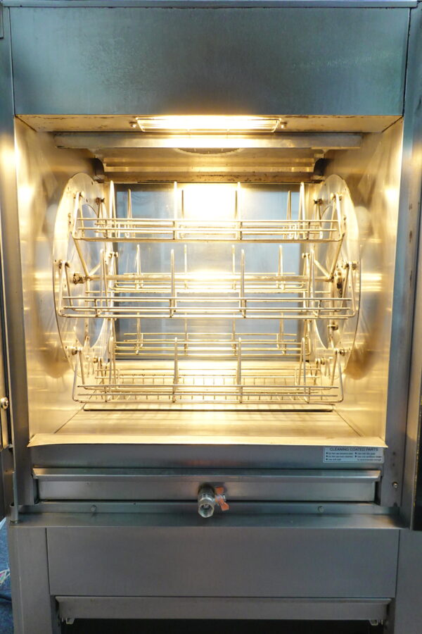 FRI-JADO ELECTRIC SINGLE STACK ROTISSERIE MODEL TDR7+P (CAPACITY OF 40 CHICKENS) - Image 10