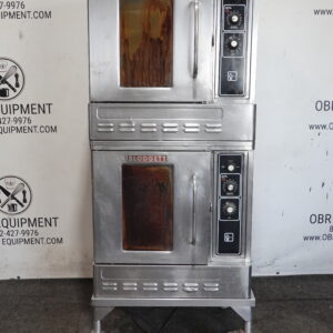 BLODGETT NATURAL GAS DOUBLE STACKED HALF-SIZE CONVECTION OVEN MODEL DFG-50