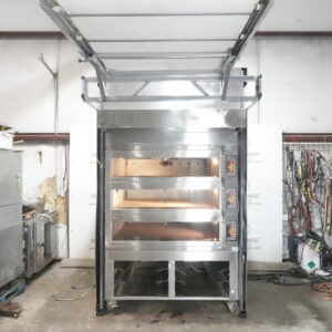 MIWE 2014 ELECTRIC CONDO TRIPLE DECK OVEN STEAM INJECTED W/ OVEN LOADER MODEL CO 3.1212