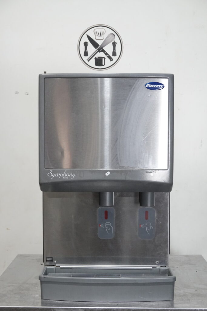 FOLLET 425 LBS AIR COOLED ICE MAKER/WATER DISPENSER (CHEWABLE ICE) MODEL 24CI425A-S