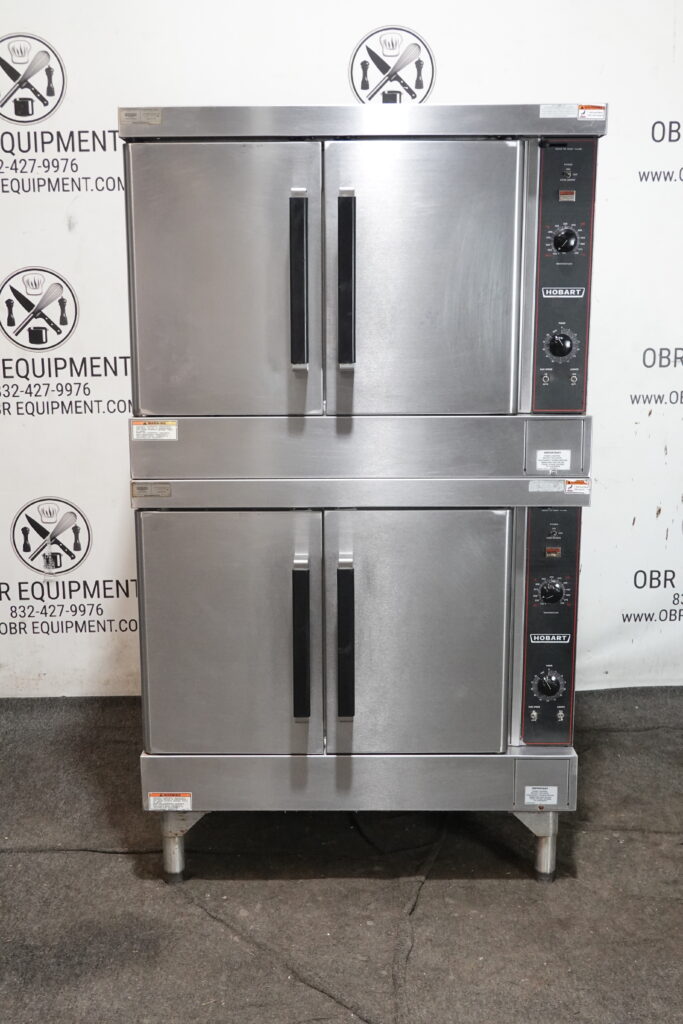 HOBART DOUBLE STACK ELECTRIC CONVECTION OVEN MODEL DEC5