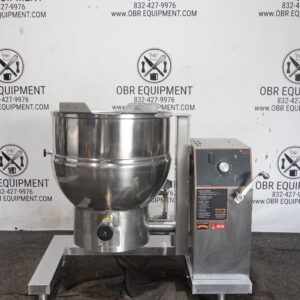 2021 GROEN 40 GALLON NATURAL GAS TILTING STEAM JACKETED KETTLE MODEL DHT/1-40