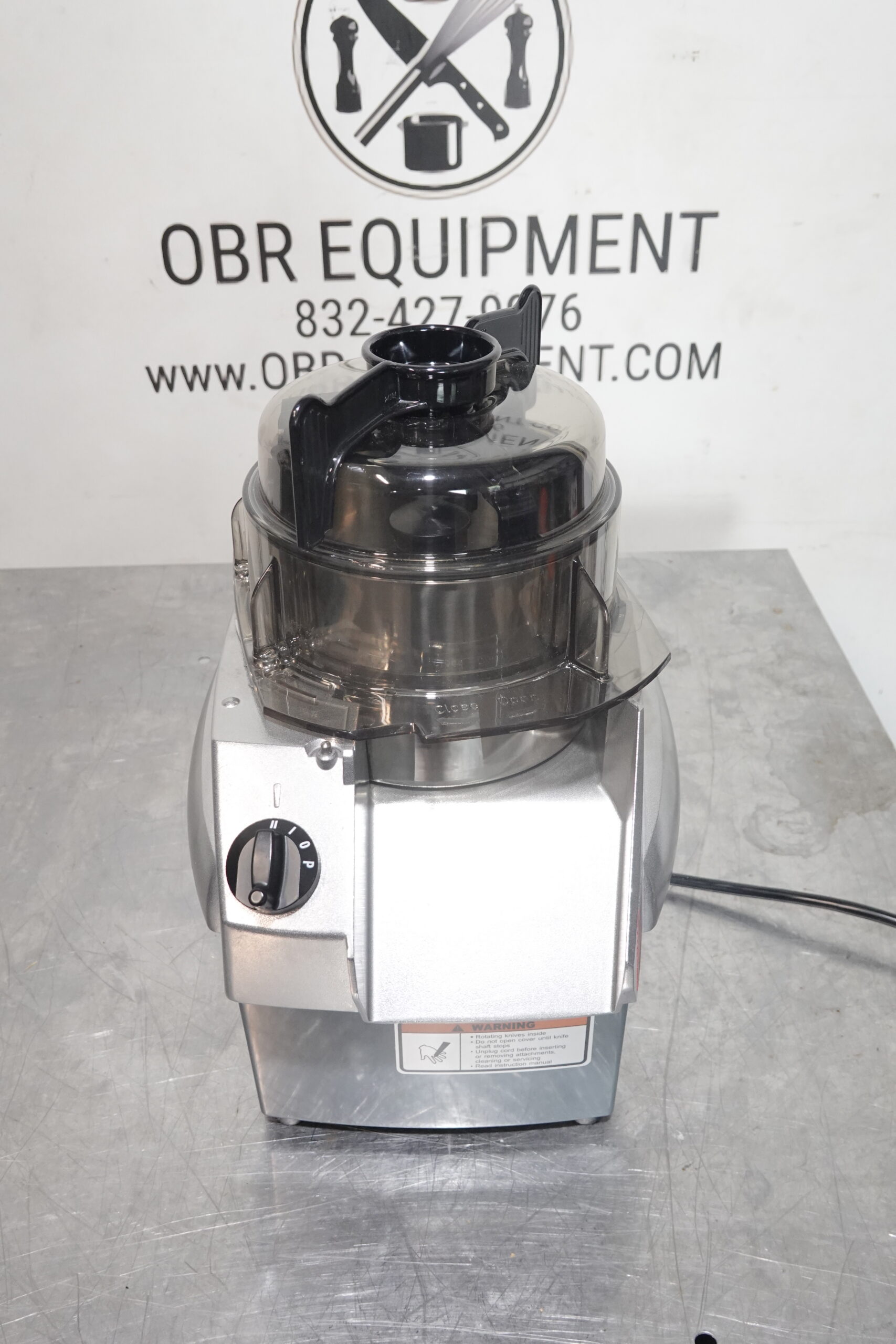BERKEL 3.2 QT COMBINATION FOOD PROCESSOR/ CONTINUOUS FEED CUTTER MODEL B-32 - Image 2