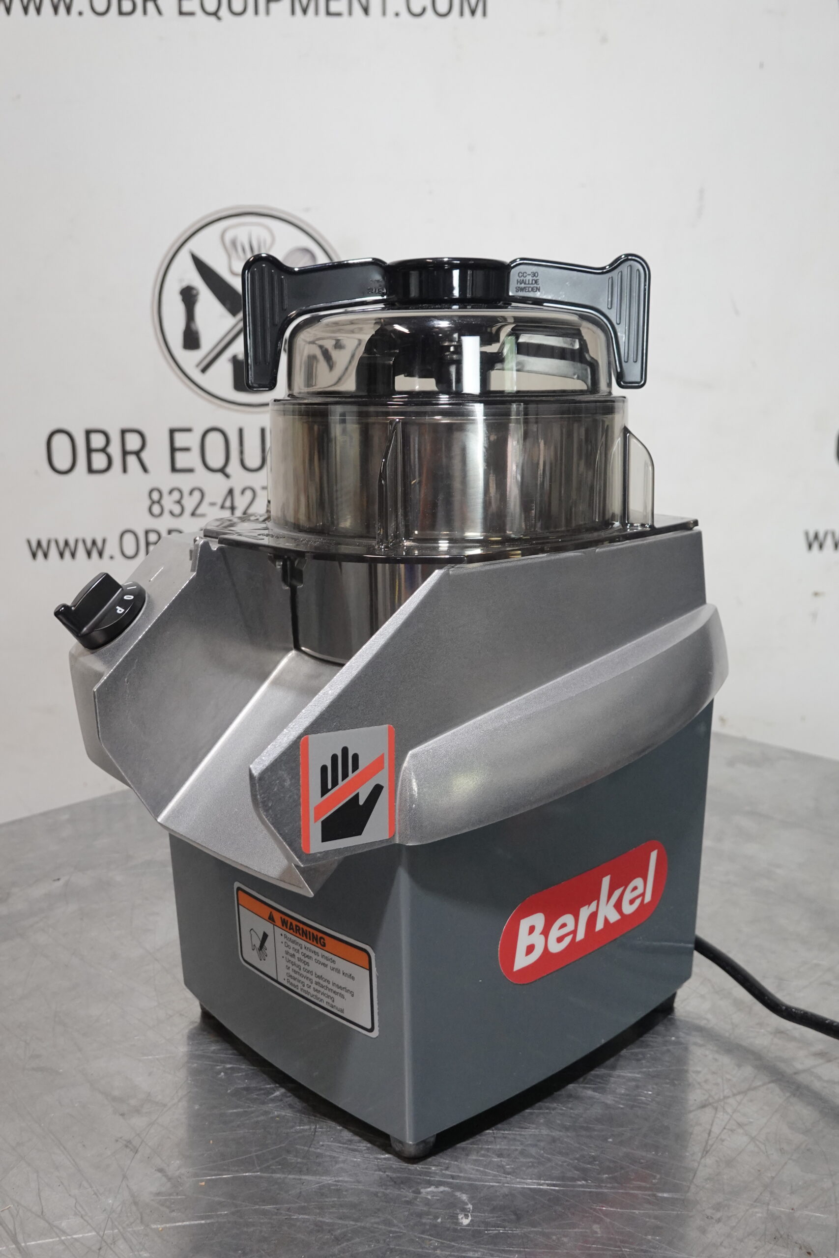 BERKEL 3.2 QT COMBINATION FOOD PROCESSOR/ CONTINUOUS FEED CUTTER MODEL B-32 - Image 11