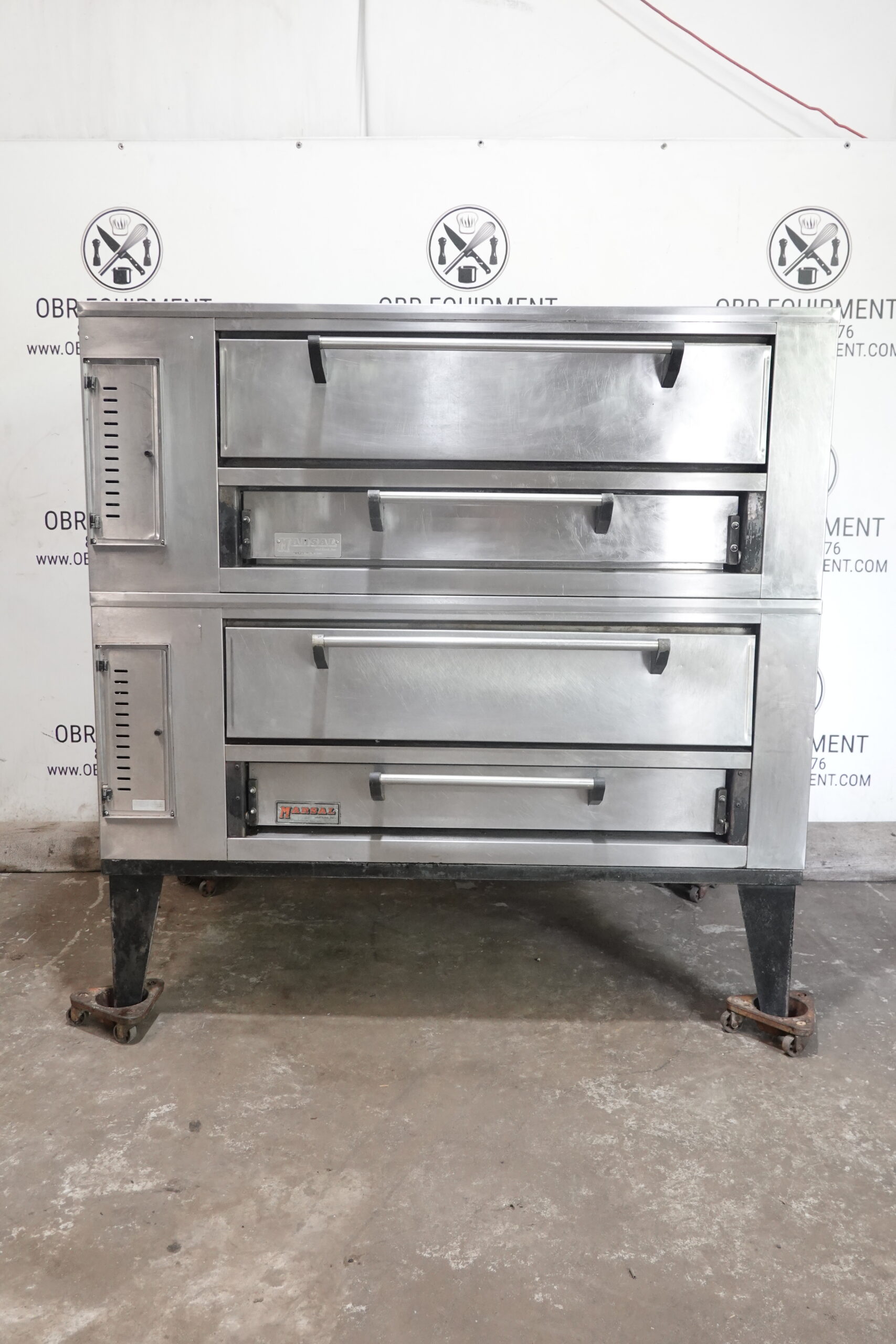 MARSAL NATURAL GAS DOUBLE DECK PIZZA OVEN MODEL SD448 - Image 2