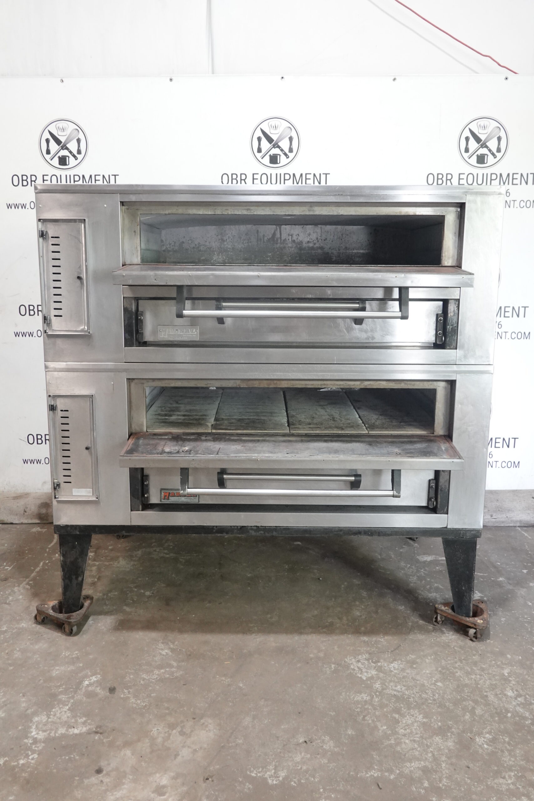 MARSAL NATURAL GAS DOUBLE DECK PIZZA OVEN MODEL SD448 - Image 4