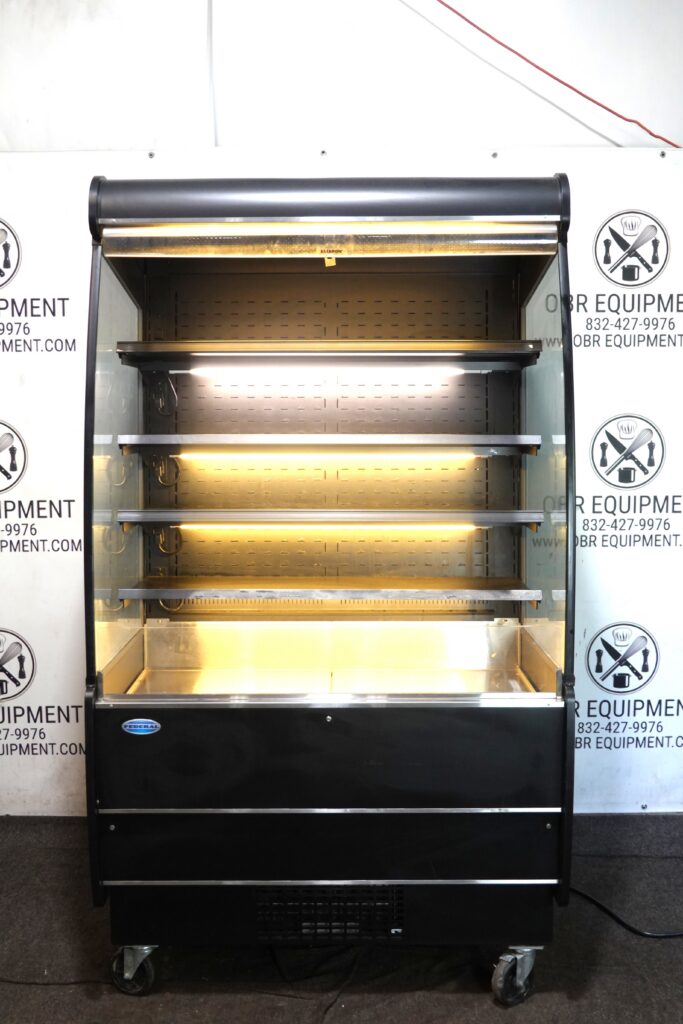 FEDERAL INDUSTRIES AIR COOLED SELF-SERVE REFRIGERATED DISPLAY CASE MODEL RSSM478SC-5