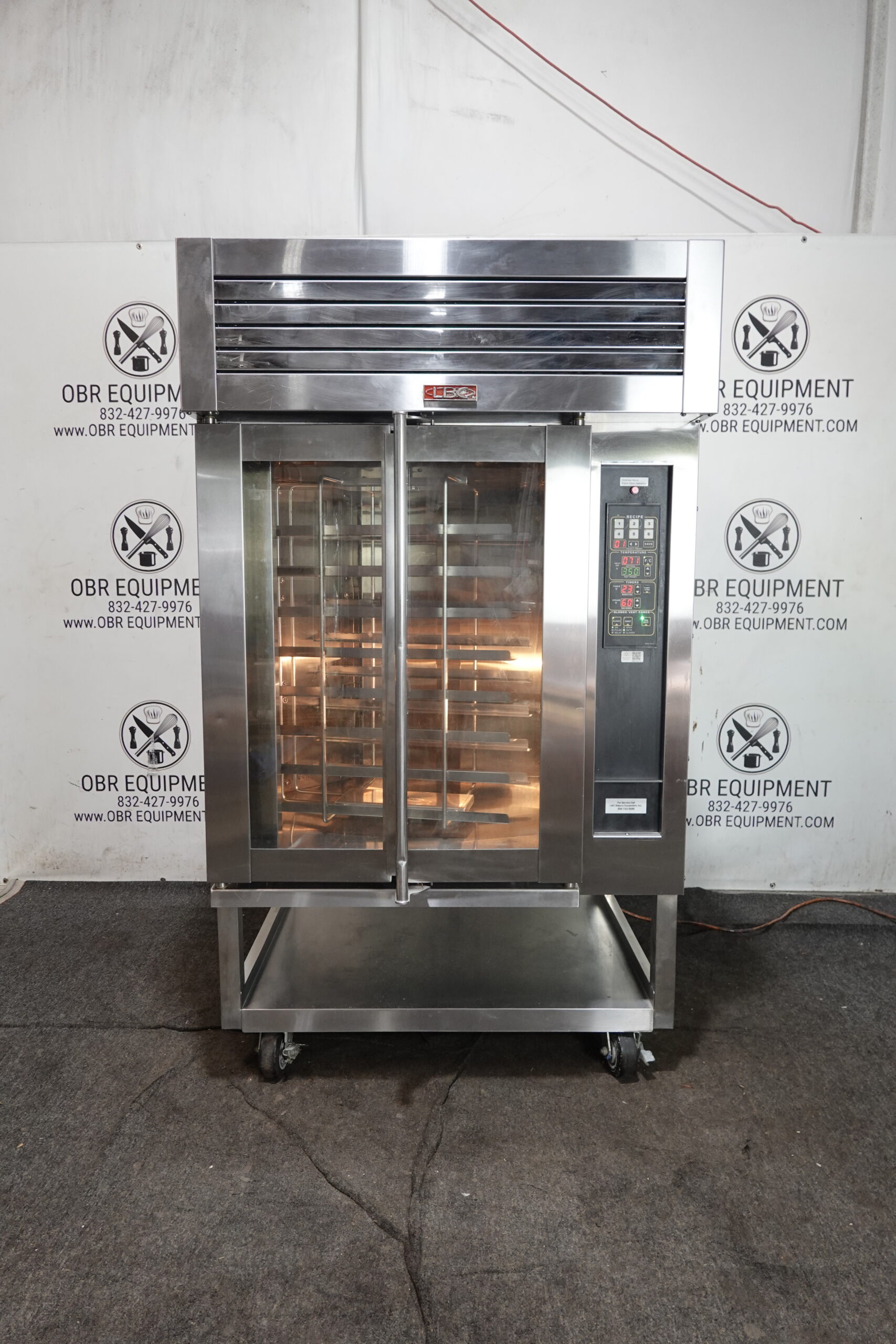 2020 LBC ELECTRIC 10 PAN MINI ROTATING RACK OVEN MODEL LMO-E10 - Image 12