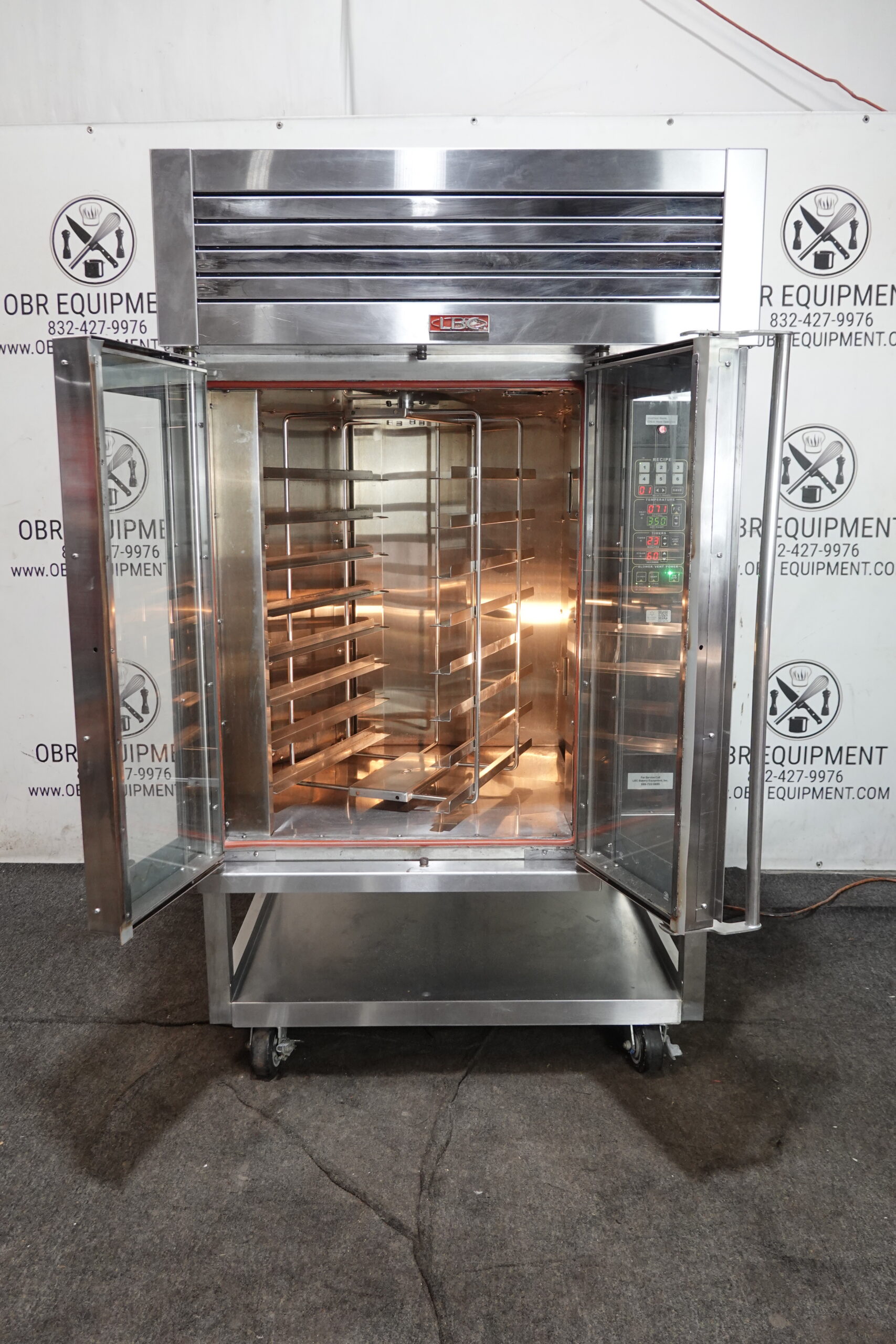 2020 LBC ELECTRIC 10 PAN MINI ROTATING RACK OVEN MODEL LMO-E10 - Image 11