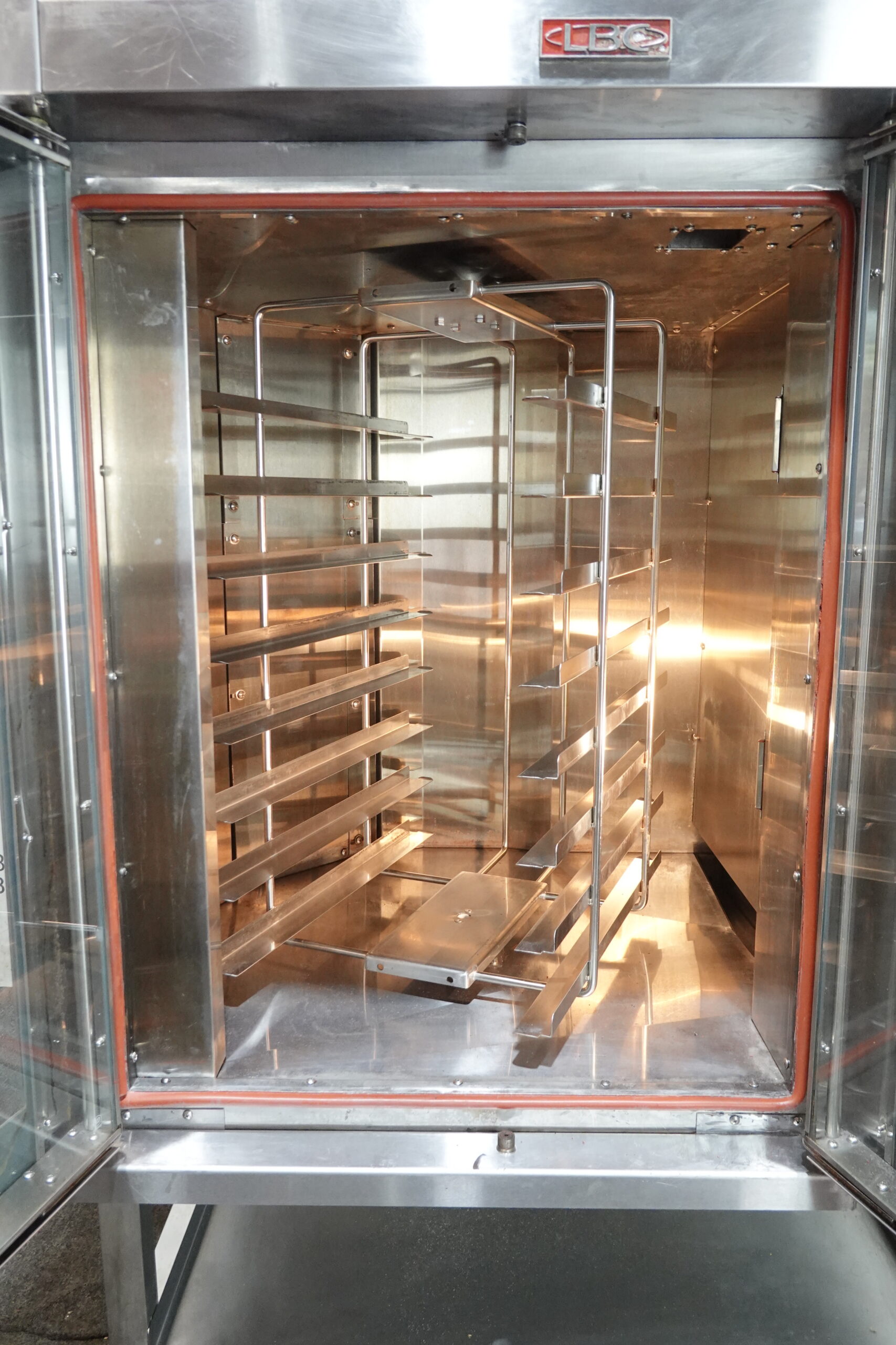 2020 LBC ELECTRIC 10 PAN MINI ROTATING RACK OVEN MODEL LMO-E10 - Image 10