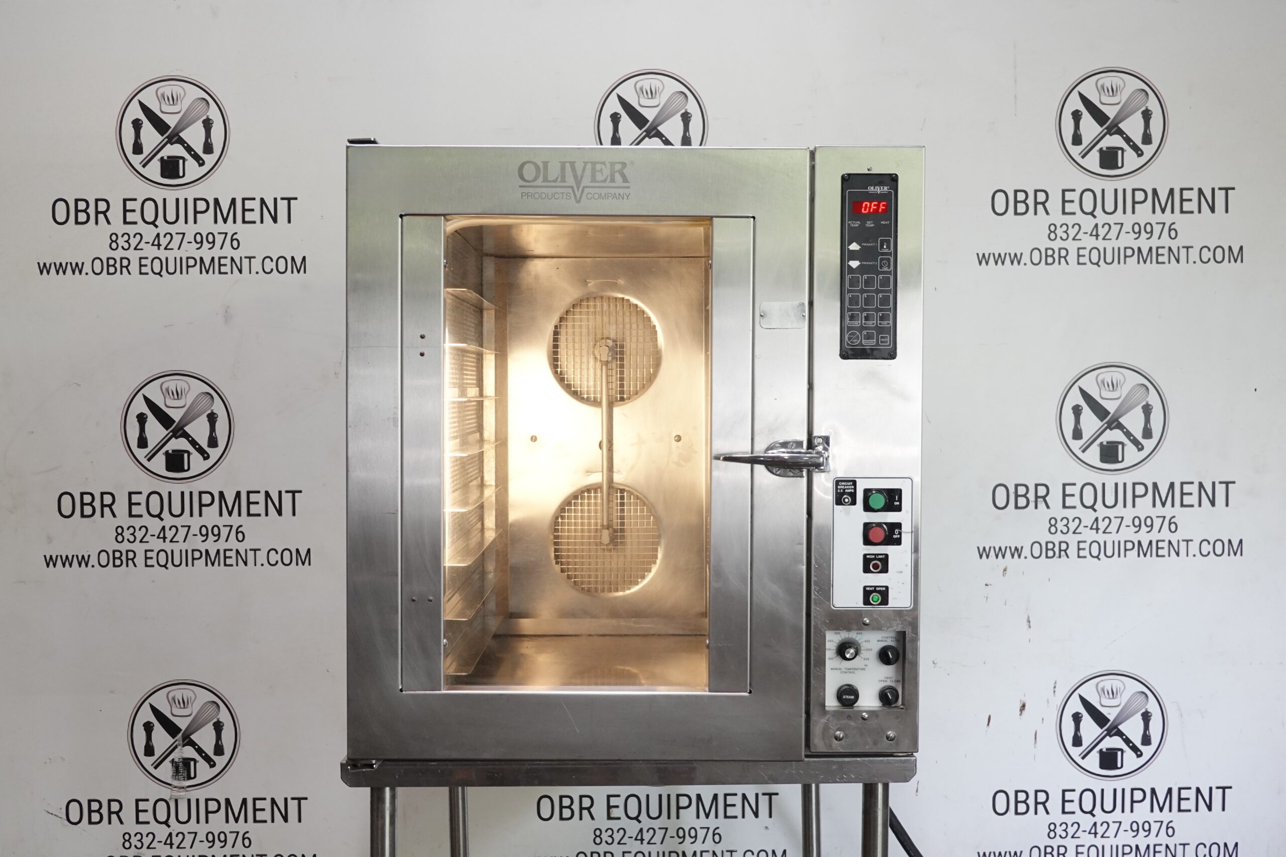 OLIVER ELECTRIC BREAD BAKING STEAM INJECTED CONVECTION OVEN MODEL 690-NC2