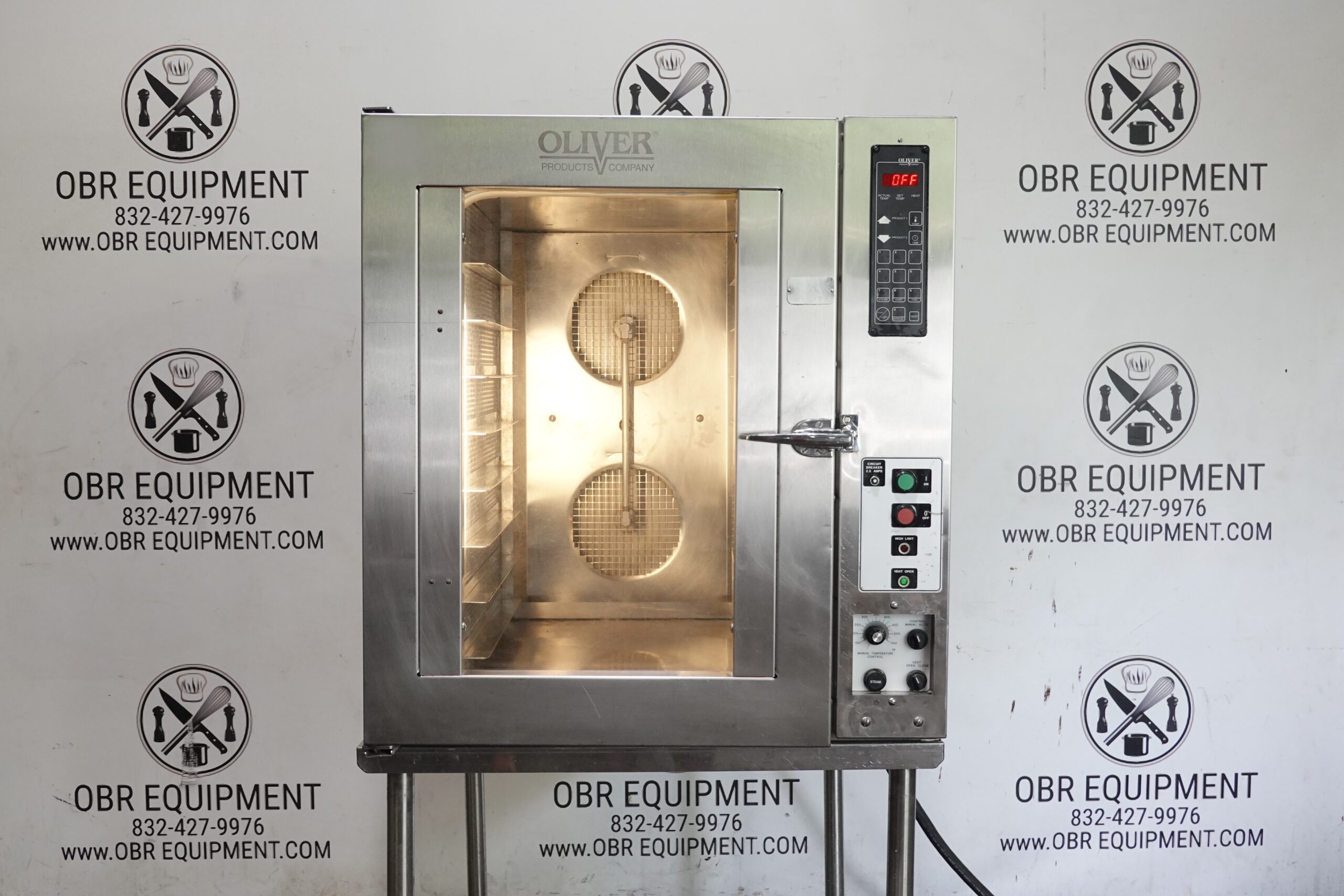 OLIVER ELECTRIC BREAD BAKING STEAM INJECTED CONVECTION OVEN MODEL 690-NC2 - Image 3