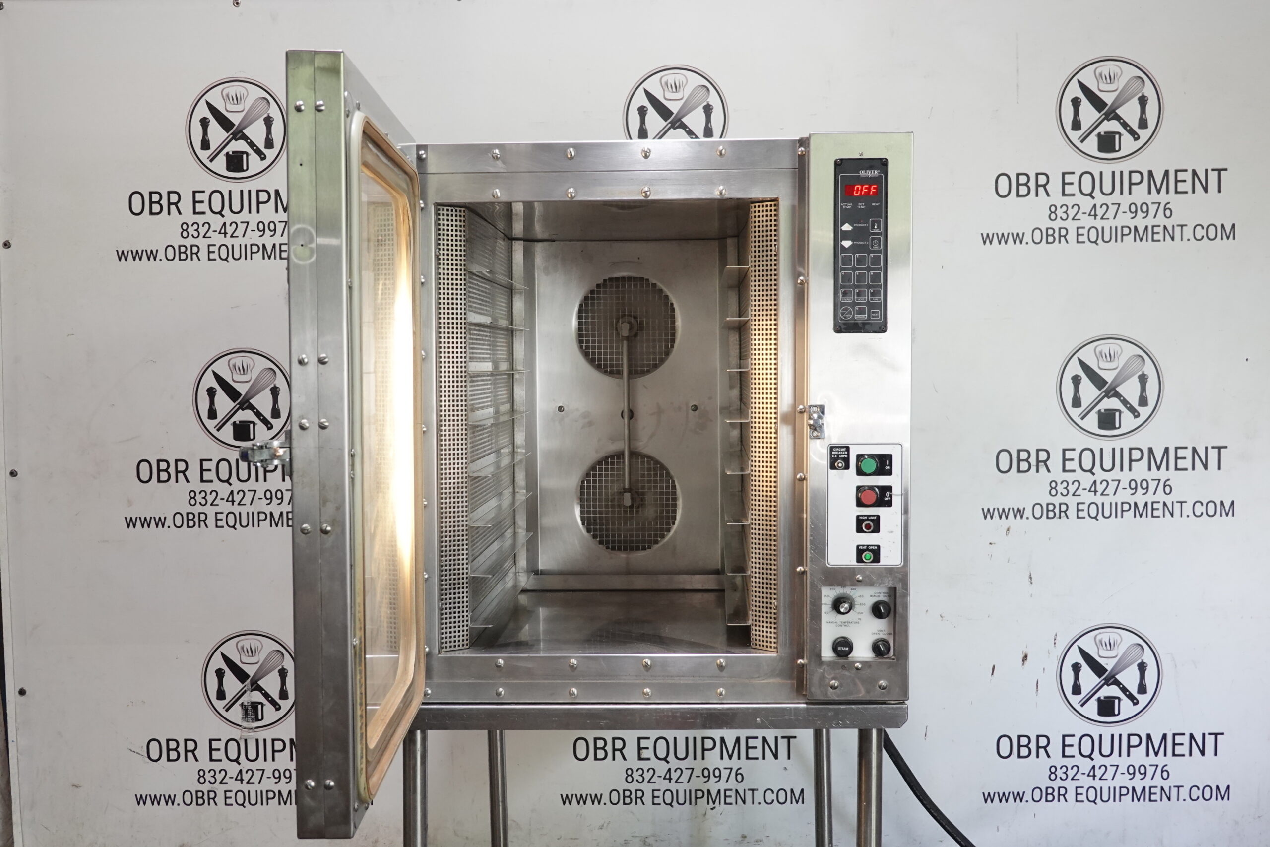 OLIVER ELECTRIC BREAD BAKING STEAM INJECTED CONVECTION OVEN MODEL 690-NC2 - Image 6
