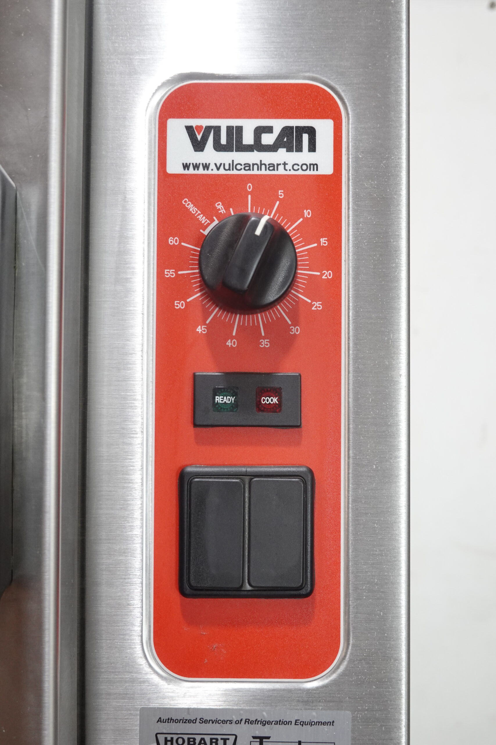 VULCAN 10 PAN DOUBLE STACKED NATURAL GAS CONVECTION STEAMER MODEL C24GA10 - Image 3