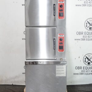 VULCAN 10 PAN DOUBLE STACKED NATURAL GAS CONVECTION STEAMER MODEL C24GA10