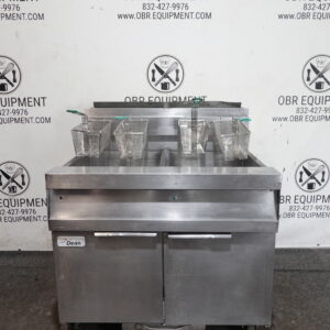 DEAN TWO BAY NATURAL GAS (75 LBS CAPACITY PER BAY) FRYER WITH FILTRATION SYSTEM MODEL SCFD260GNTS (Copy)