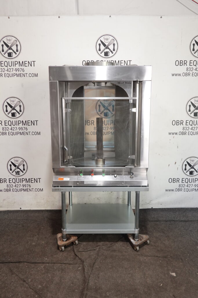 2021 WOOD STONE NATURAL GAS VERTICAL ROTISSERIE MODEL WS-GVR-10-CT-NG (10-SPIT’S MODEL)