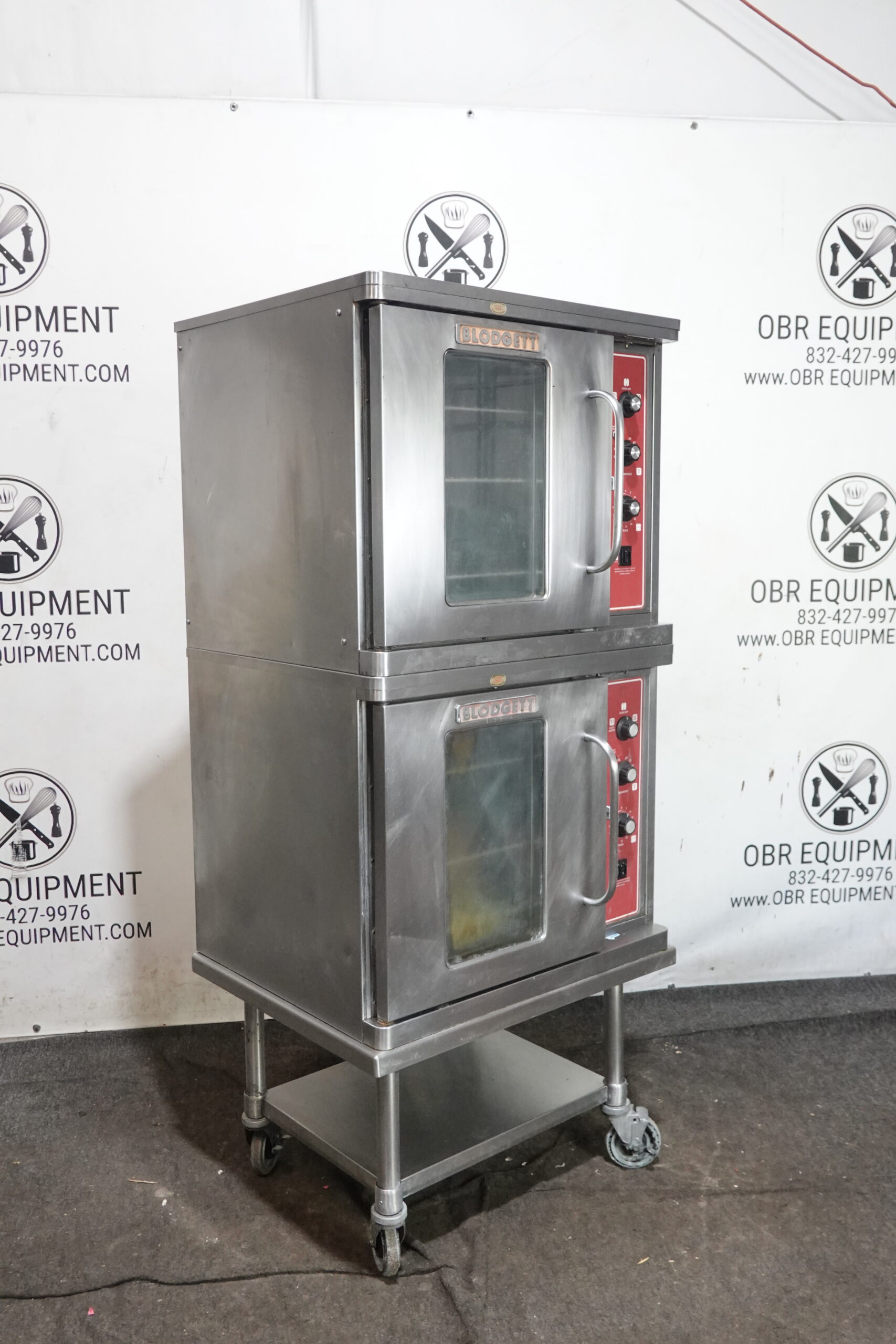 BLODGETT ELECTRIC DOUBLE STACKED HALF-SIZE CONVECTION OVEN MODEL CTB-1 - Image 6