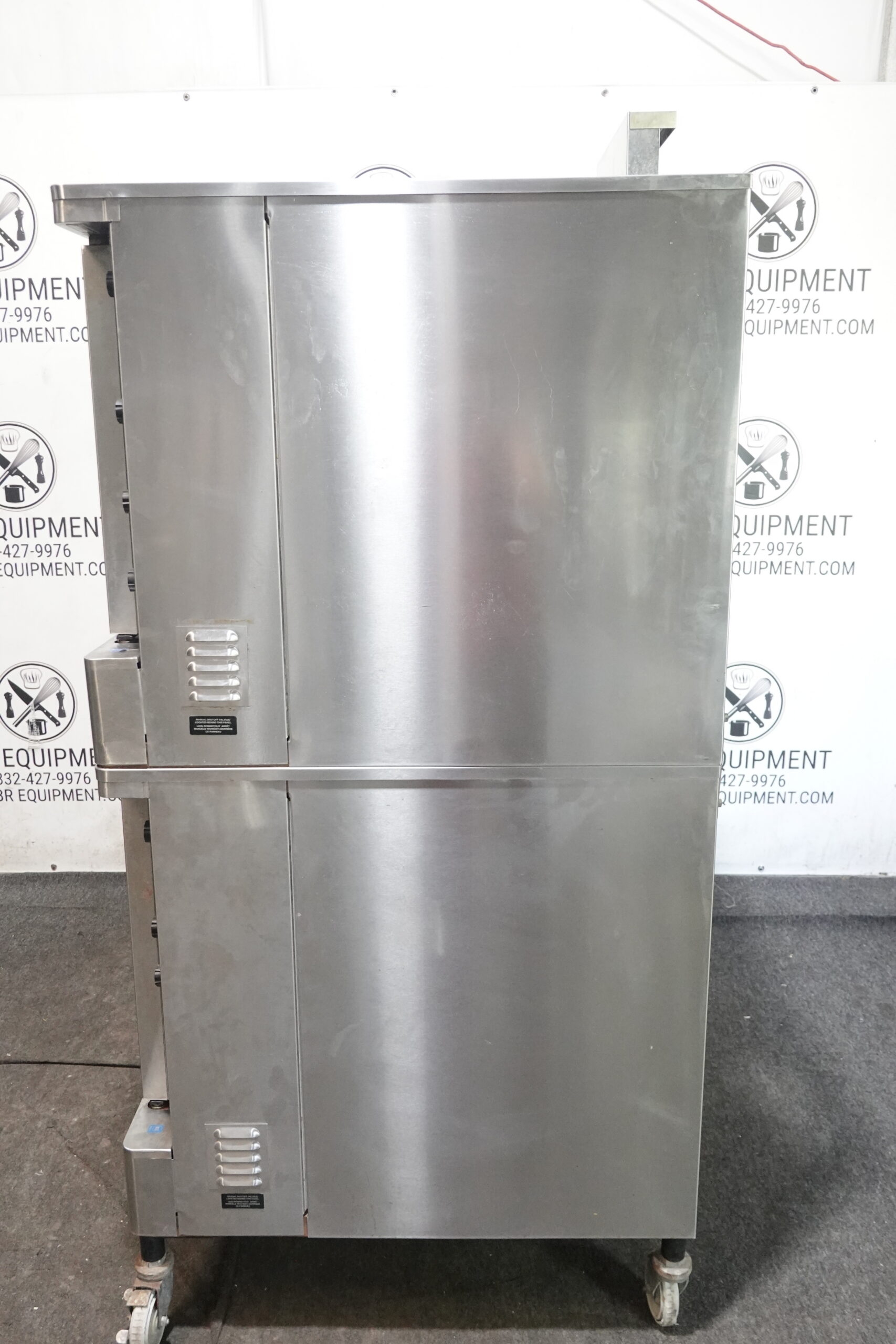 BLODGETT DOUBLE STACKED NATURAL GAS CONVECTION OVEN MODEL DFG-100-3- TOP OVEN W TIME FAN DELAY - Image 13