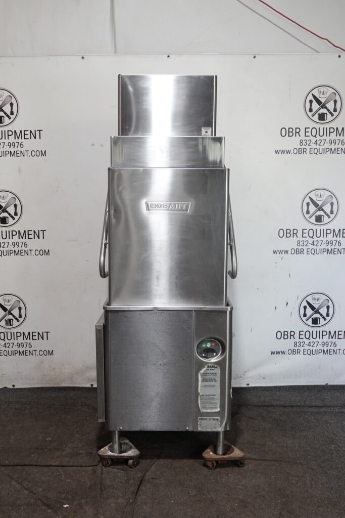 HOBART SINGLE RACK ELECTRIC HIGH TEMPERATURE VENTLESS DISHWASHER MODEL AM15SVLT